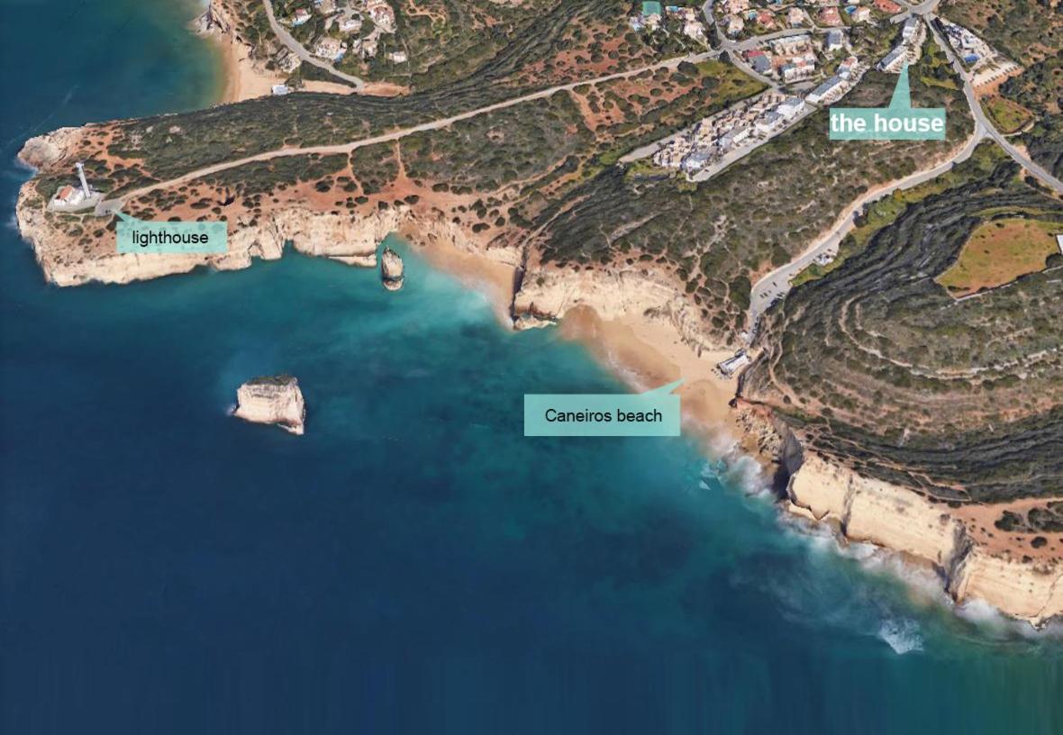 Superb Beach Townhouse At Vila Gaivota Resort Ferragudo Eksteriør bilde